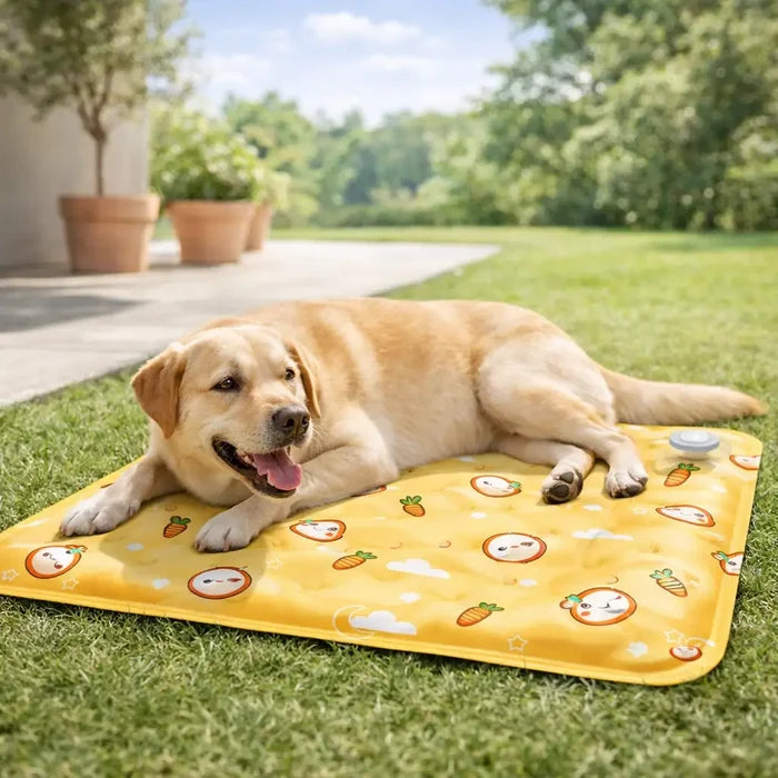 Cooling Mat for Dogs – Durable PVC Ice Cooling Pad for Summer