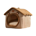 Cozy Cat House | Foldable Plush Indoor Pet Home