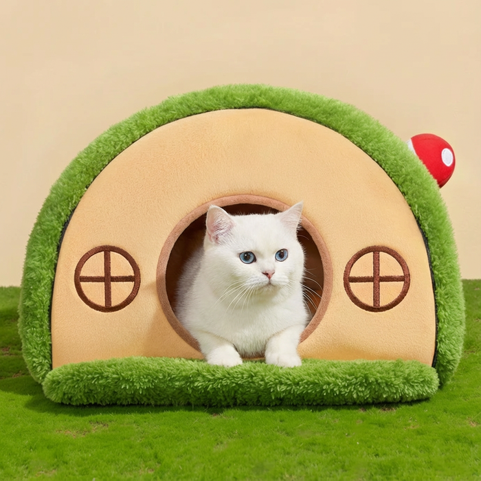 Cozy Cave house | Cat House Bed – Secure Hideout & Play Nest