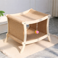 Cozy Climb Cat Bed | Double-Layer Scratcher – Sisal Play