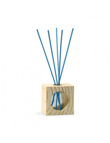 Cristalinas | Pet Odour Eliminating Wooden Cube Reed Diffuser - Fresh Air Scent 30ml