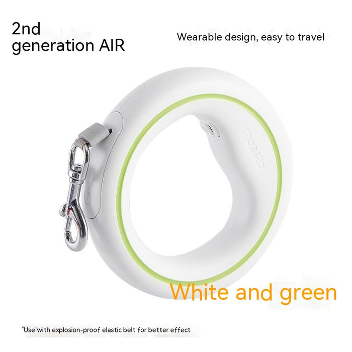 Cute Automatic Retractable Pet Leash with Hand Holding Rope