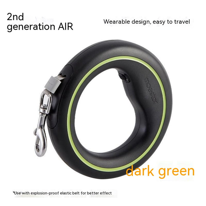 Cute Automatic Retractable Pet Leash with Hand Holding Rope