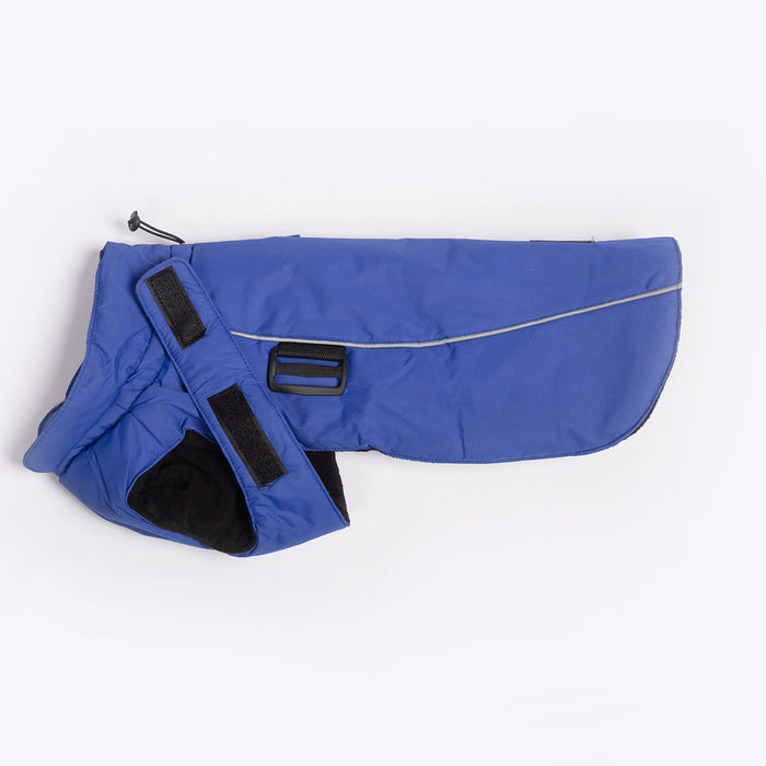 Danish Design Sports Luxe Dog Coat | Waterproof, Windproof & Thermal - Blue
