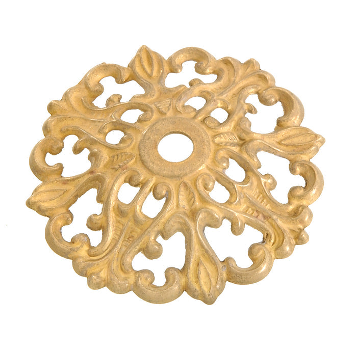Die Cast Brass Bobesche, 3 3/4"  dia.