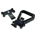 DIN handle kit with black plastic components for power equipment or battery accessories