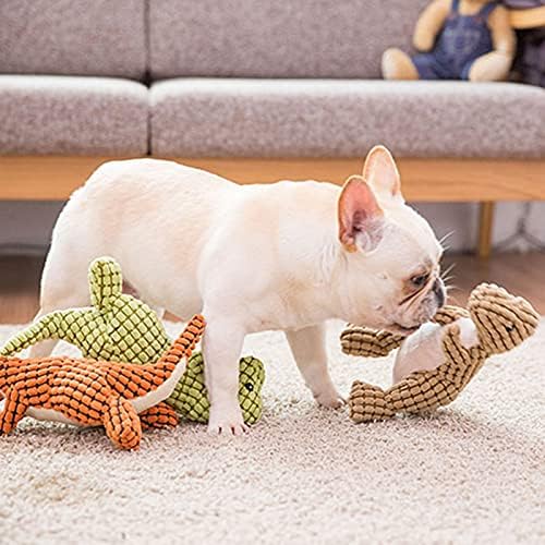 DinoBuddy Plush Dog Toy for Dogs – Soft Plush Dinosaur Toy