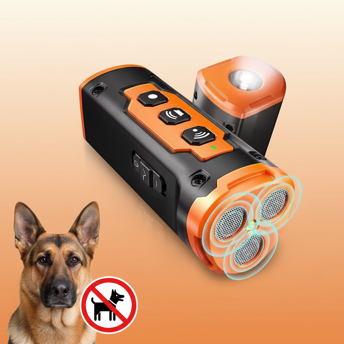 Dog Bark Control Device | Ultrasonic Training Aid – Humane & Portable