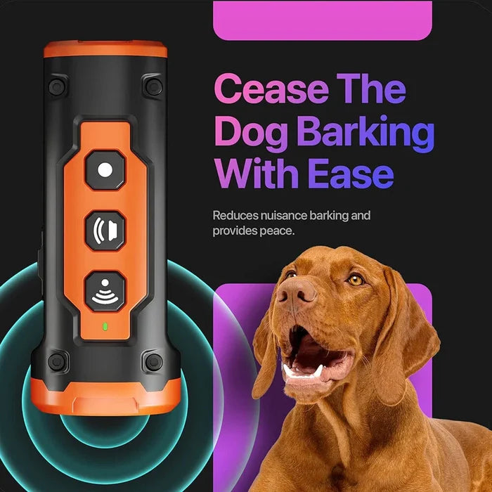 Dog Bark Control Device | Ultrasonic Training Aid – Humane & Portable