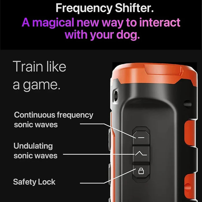 Dog Bark Control Device | Ultrasonic Training Aid – Humane & Portable
