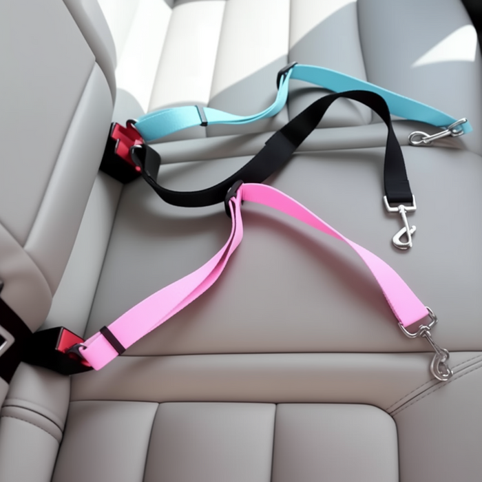 Dog Car Seat Belt | Adjustable Safety Strap – Secure Travel