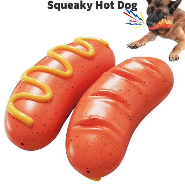 Dog Corn Chew Toy | Dental Cleaning Stick – Tough Rubber Design