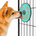 Dog Crate Lick Pad Slow Feeder with Suction Cups for Calm Feeding – Blue