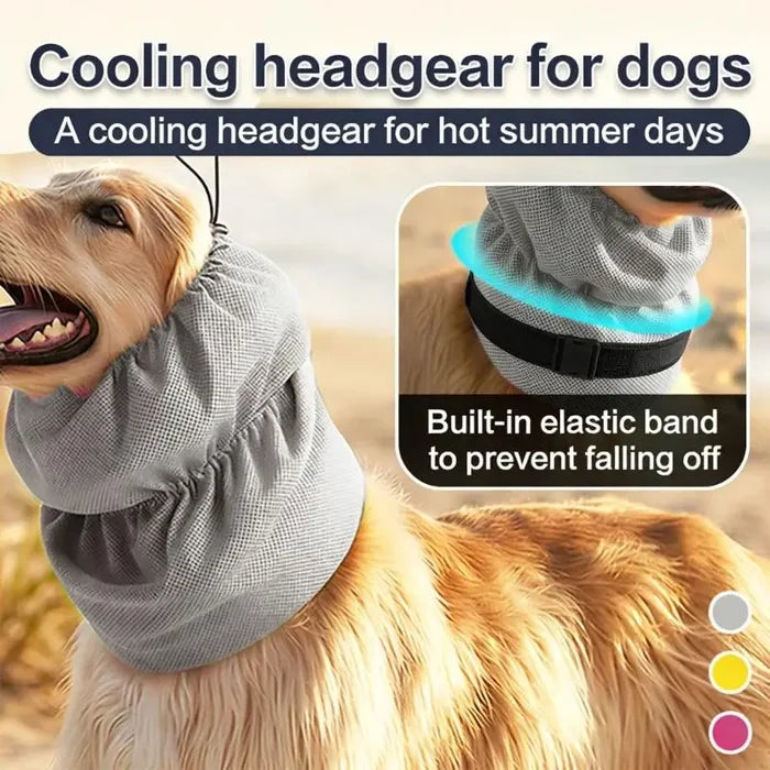 Dog Ear Cover for Grooming & Drying – Calming Dog Hood with Hearing Protection
