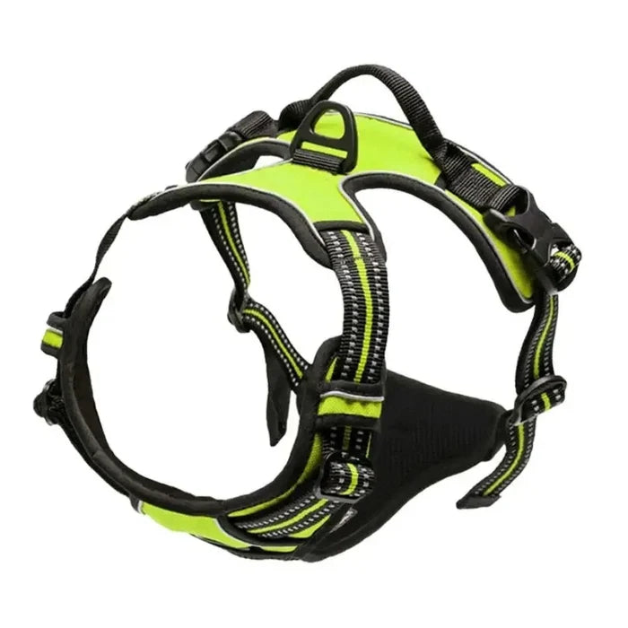Dog Harness and Leash Set for Small, Medium & Large Dogs – Adjustable Pet Collar Vest