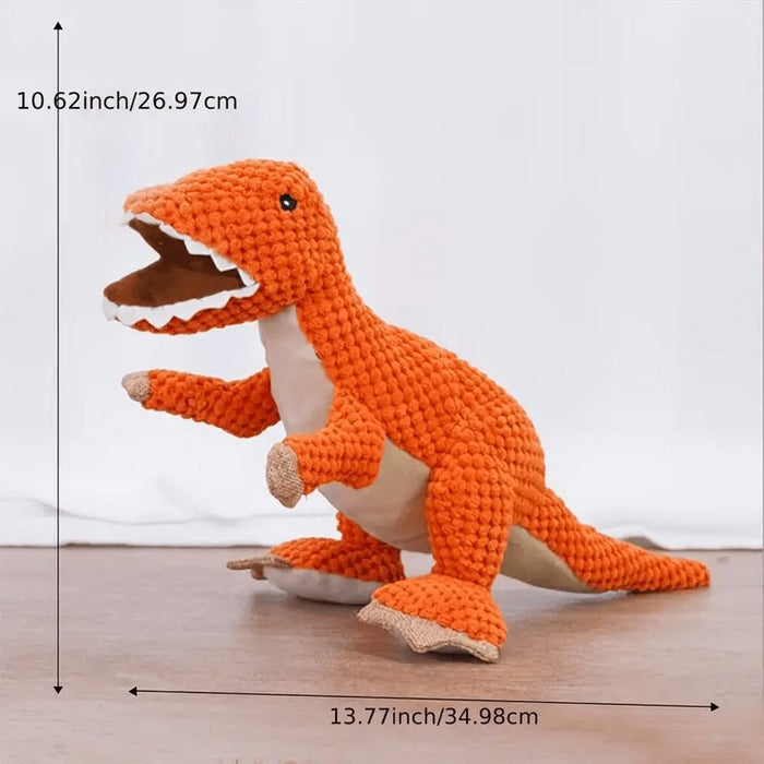 Dog Plush Dinosaur Toy | Heavy-Duty Chew Buddy – Tough & Cuddly