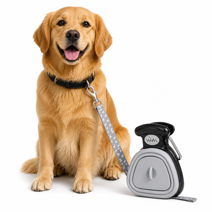 Dog Pooper Scooper Foldable with Bags – Long Handle Pet Poop Scooper