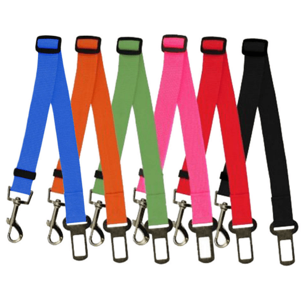 Dog Seat Belt Leash for Car – Adjustable Pet Safety Seat Belt