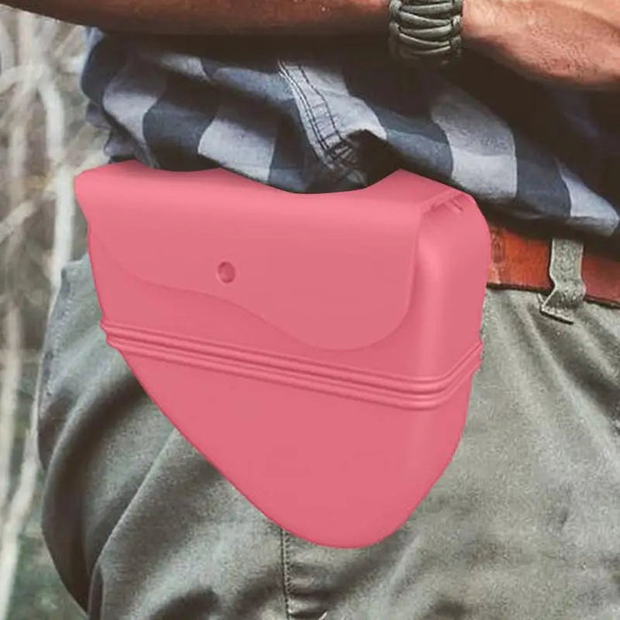 Dog Treat Training Pouch – Silicone Treat Bag with Waist Clip
