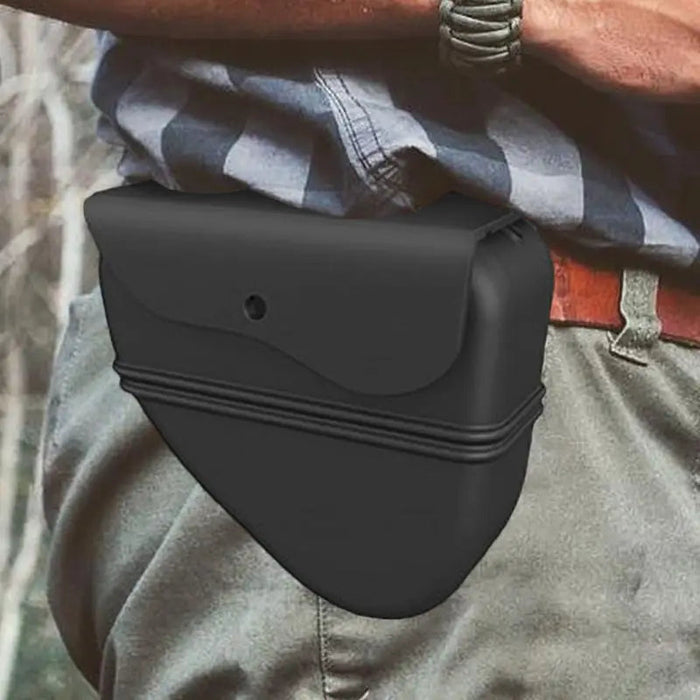 Dog Treat Training Pouch – Silicone Treat Bag with Waist Clip