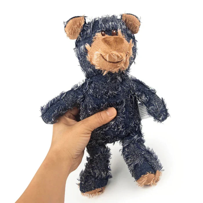 Durable Bear Dog Toy | Interactive Plush Chew Toy for Small & Medium Dogs