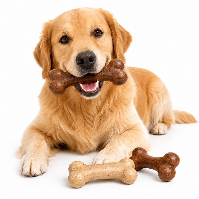 Durable Dog Bone Chew Toy for Aggressive Chewers – Non-Toxic Design