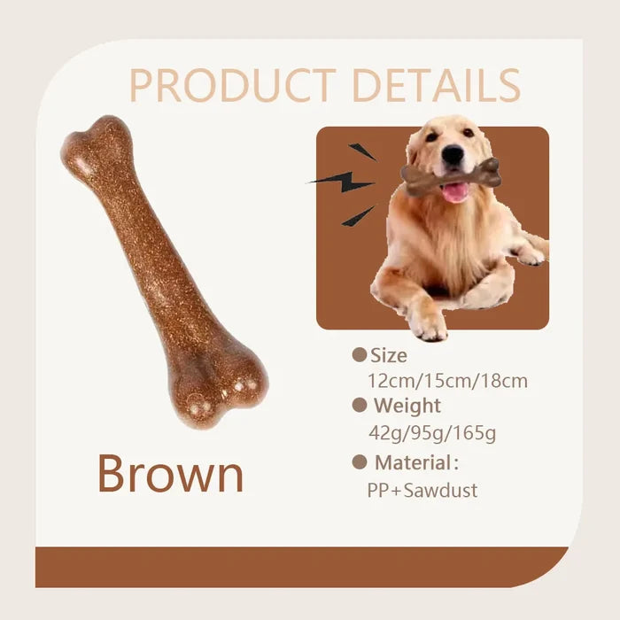 Durable Dog Bone Chew Toy for Aggressive Chewers – Non-Toxic Design