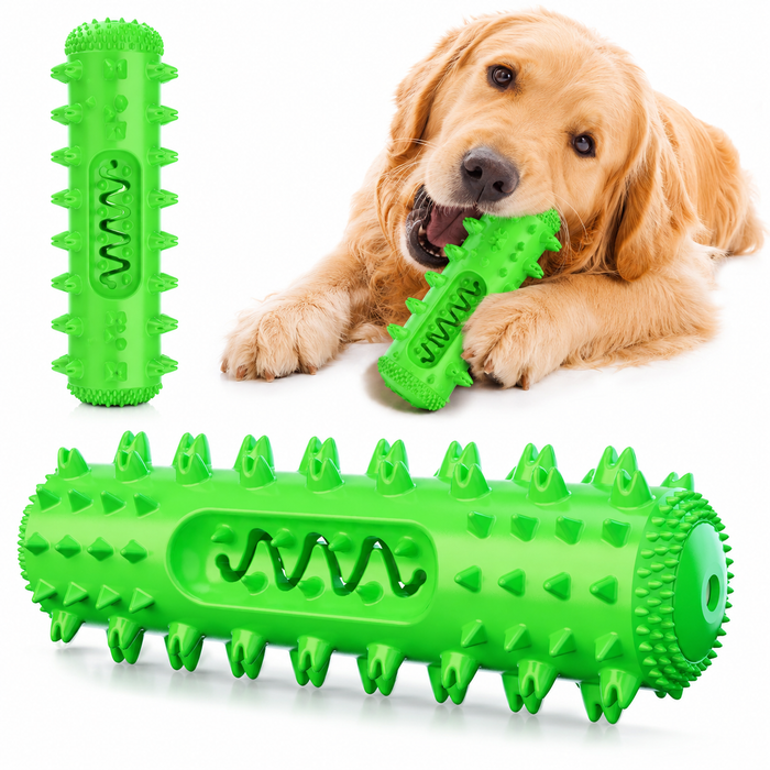 Durable Dog Chew Toy Toothbrush Stick for Aggressive Chewers & Puppies