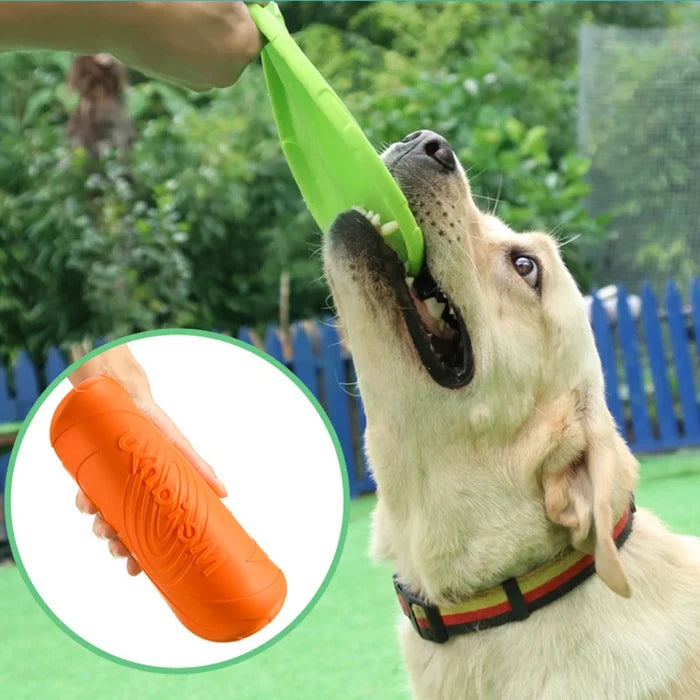 Durable Dog Frisbee Toy – Silicone Flying Disc for Fetch, Training & Outdoor Play
