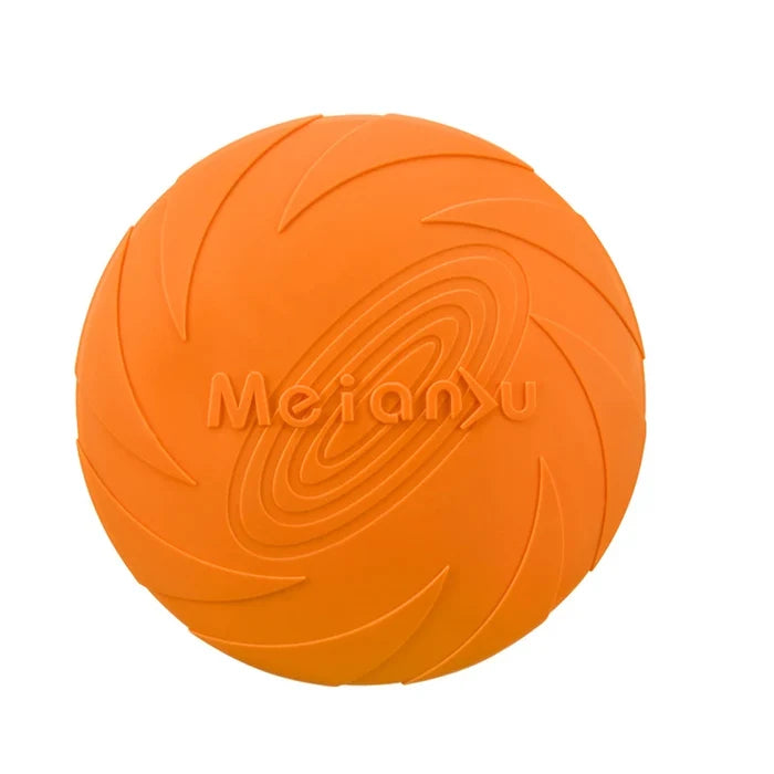 Durable Dog Frisbee Toy – Silicone Flying Disc for Fetch, Training & Outdoor Play