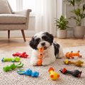 Durable Natural Latex Dog Chew Toy for Teeth Cleaning & Oral Care