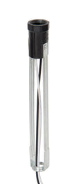 E-12 Phenolic Candelabra Socket, UL 1430 Wires, 1/8F, Choice of Wire Length