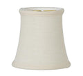Eggshell Color, Softback PETITE BELL Chandelier Shade (00682EE)