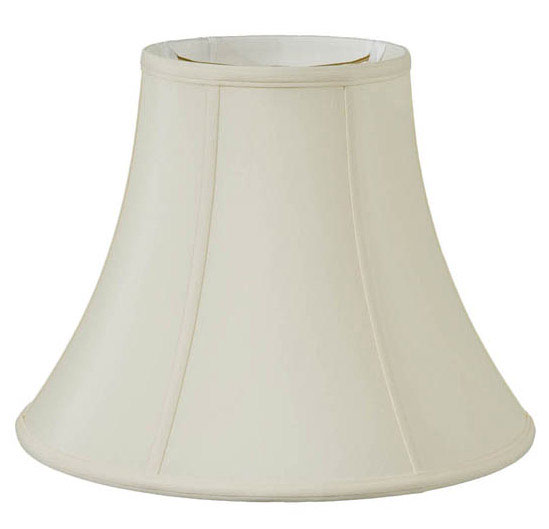 Eggshell Tissue Shantung Deluxe Bell Shade