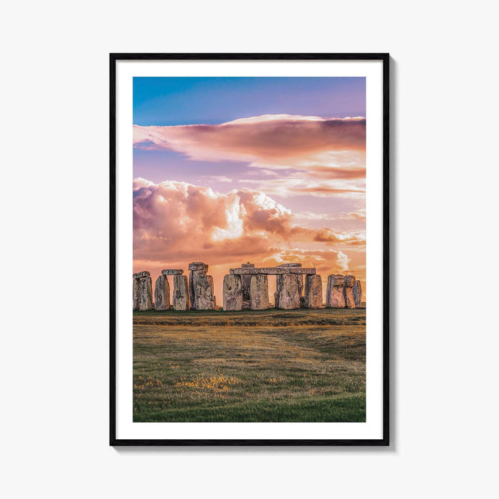 Stonehenge Fine Art Photo Print, England Wall Poster, Wiltshire UK