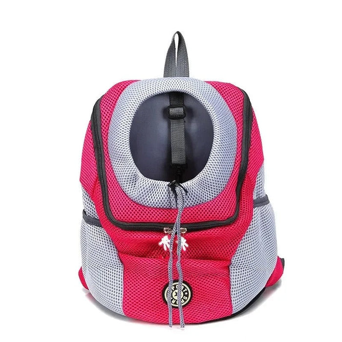 Ergonomic Dog Backpack | Breathable Pet Carrier with Waist Strap for Travel & Hiking