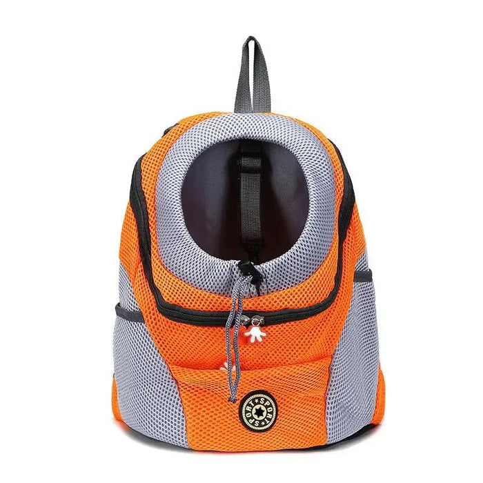 Ergonomic Dog Backpack | Breathable Pet Carrier with Waist Strap for Travel & Hiking