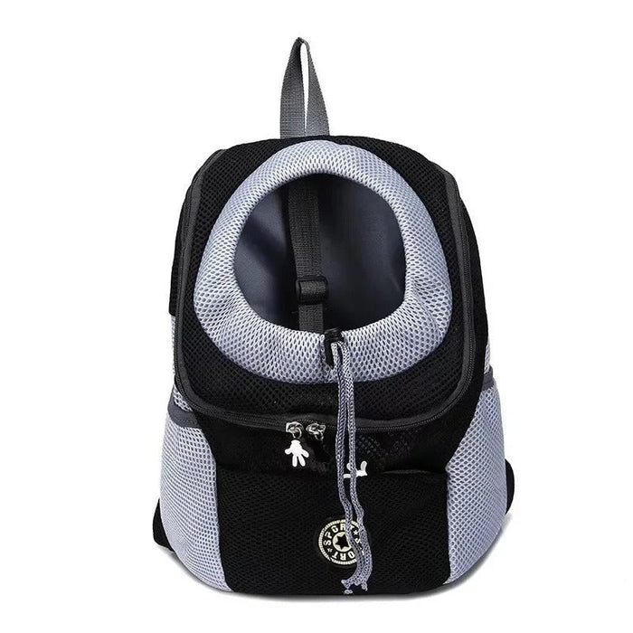 Ergonomic Dog Backpack | Breathable Pet Carrier with Waist Strap for Travel & Hiking