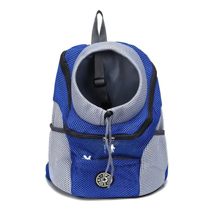 Ergonomic Dog Backpack | Breathable Pet Carrier with Waist Strap for Travel & Hiking
