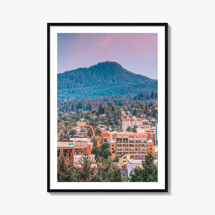 Eugene Fine Art Photo Print, Oregon USA Wall Decor Poster, Downtown