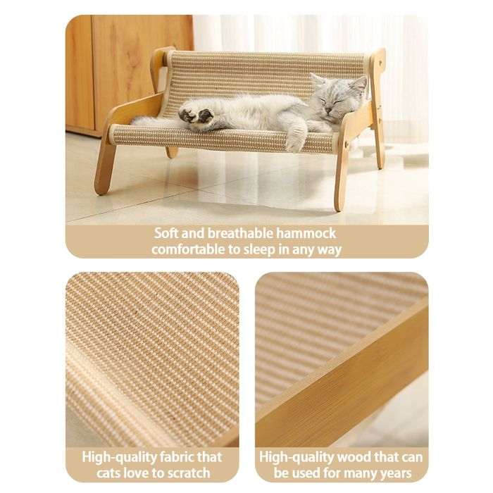 Flannel Soft Sofa | Cat Lounge Bed – Cozy Scratch & Rest