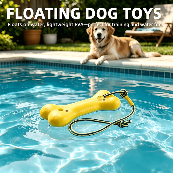 Floating Dog Tug Toy with Rope | Water Fetch Toy for Active Dogs