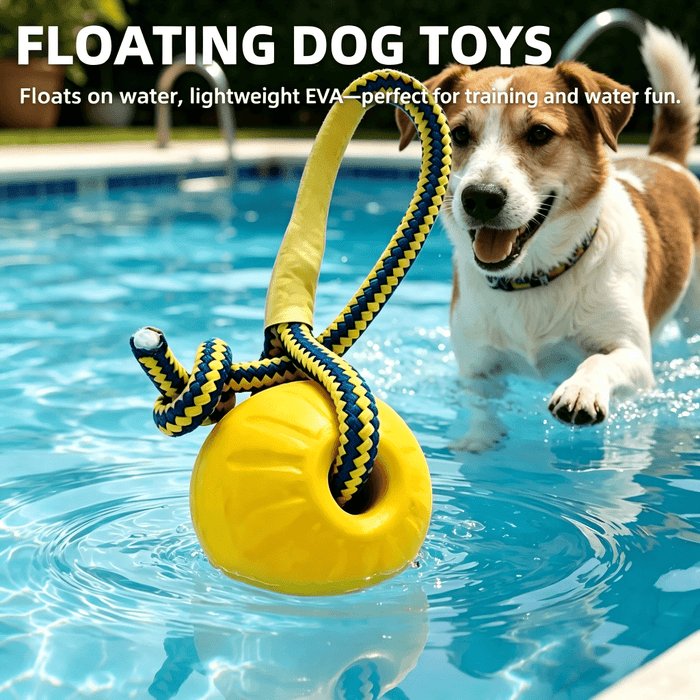 Floating Dog Tug Toy with Rope | Water Fetch Toy for Active Dogs