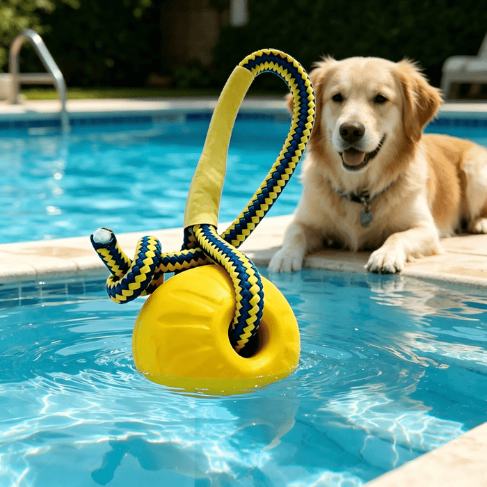 Floating Dog Tug Toy with Rope | Water Fetch Toy for Active Dogs