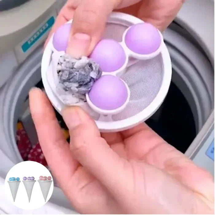 Floating Washing Machine Pet Hair & Lint Filter Mesh Laundry Catcher Bag