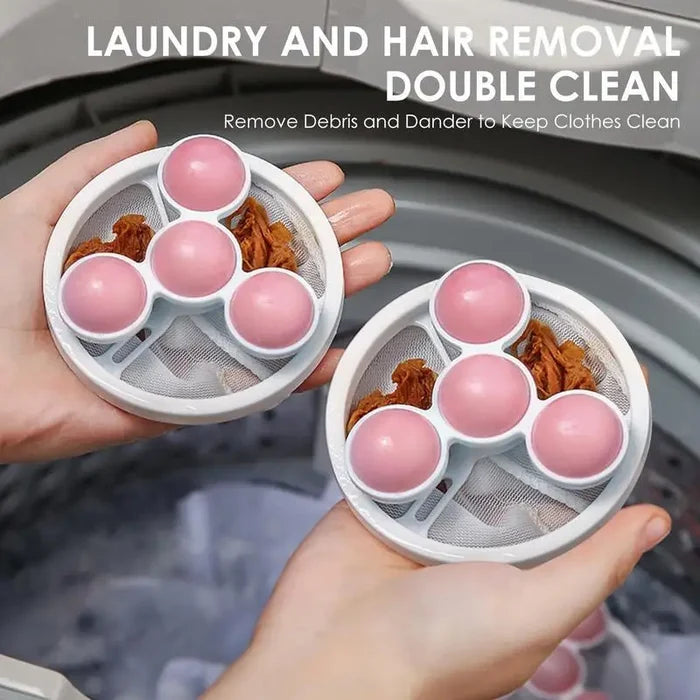 Floating Washing Machine Pet Hair & Lint Filter Mesh Laundry Catcher Bag