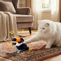 Fluttering Chirping Bird Cat Toy – Interactive Motion & Sound Play