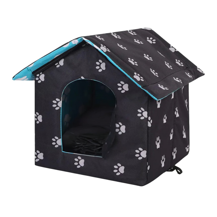 Foldable Outdoor Cat House | Waterproof Shelter for Cats & Small Dogs