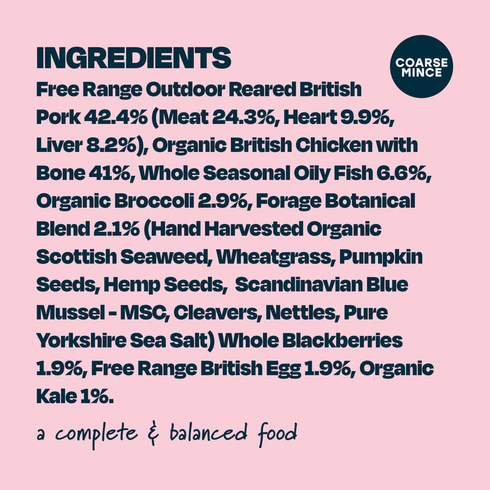 Forage: Free Range Pork - Naturaw