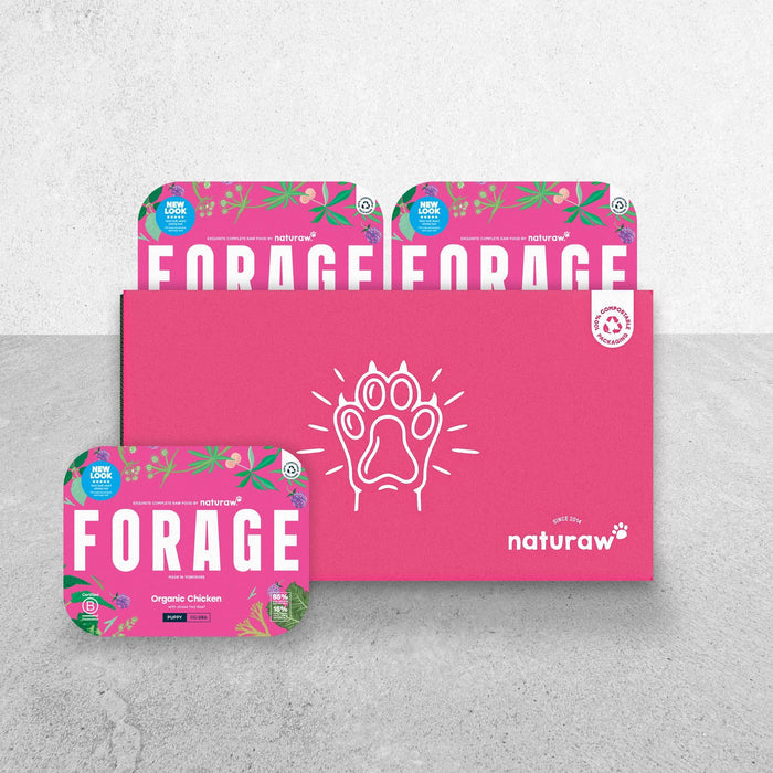 Forage Puppy Box: Organic Chicken - Naturaw